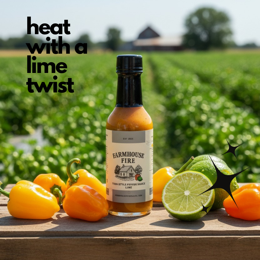 Lime Scotch Bonnet Pepper Sauce